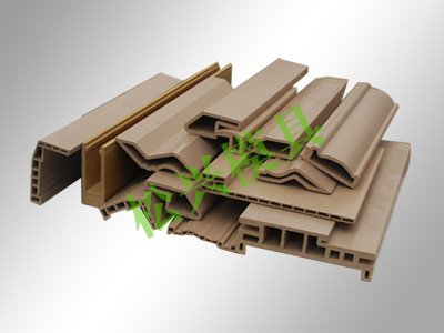 PVC wood plastic profile